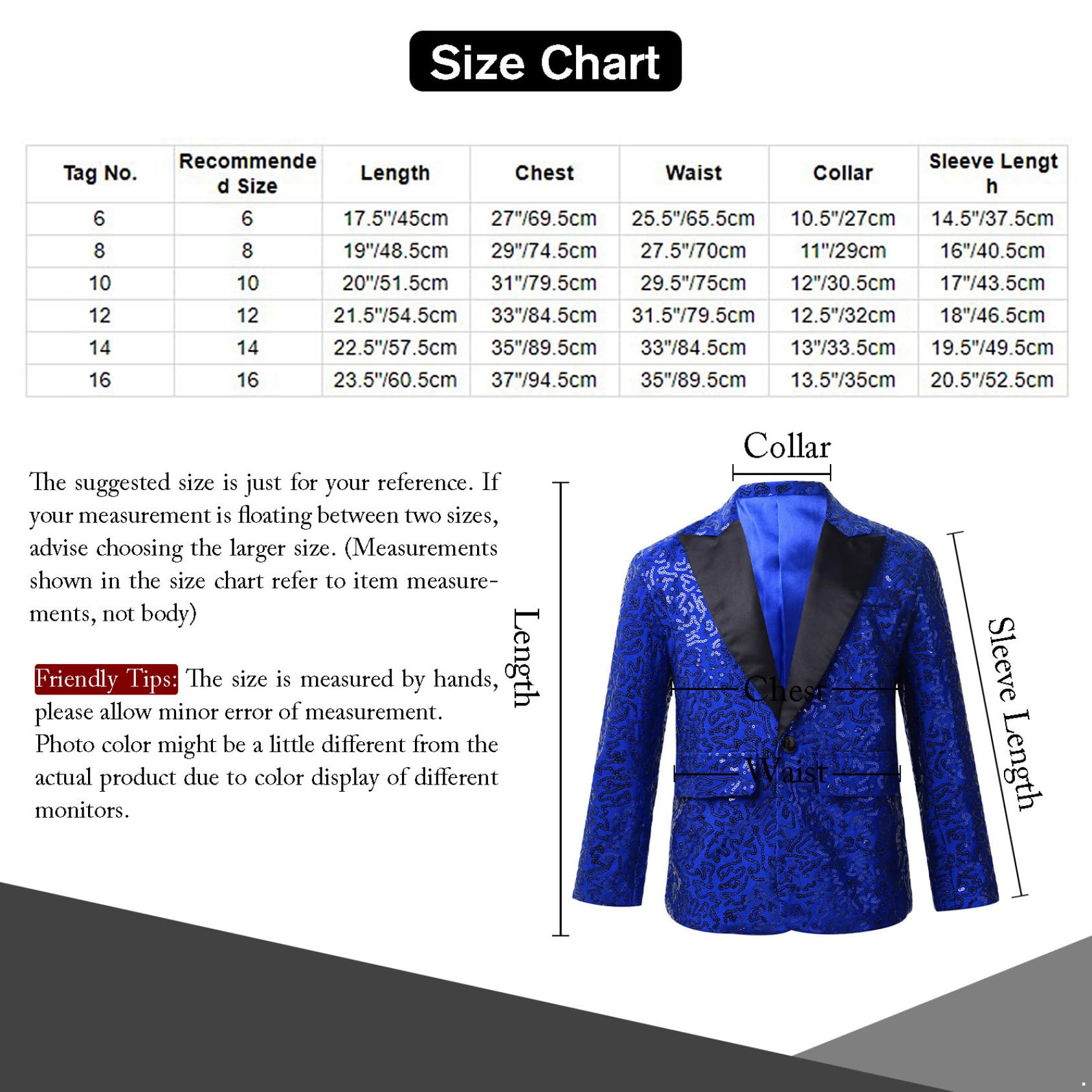 Chaqueta de traje de manga larga para niños con lentejuelas, blazer brillante, festivo para carnaval, fiesta temática