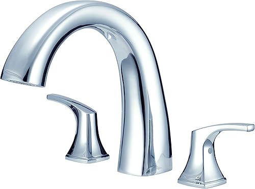 Vaughn - Kit de molduras romanas para bañera (2 horas), color cromado