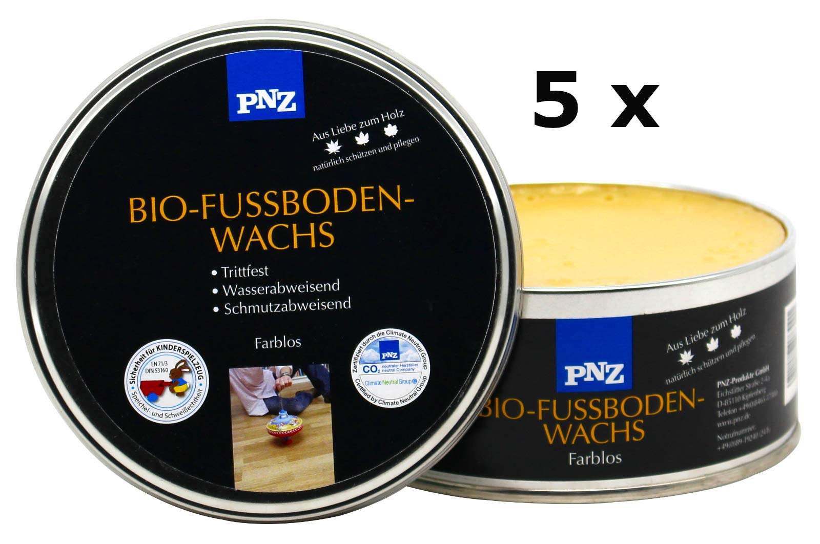 PNZ Bio Fußbodenwachs 2,50 l - 07301