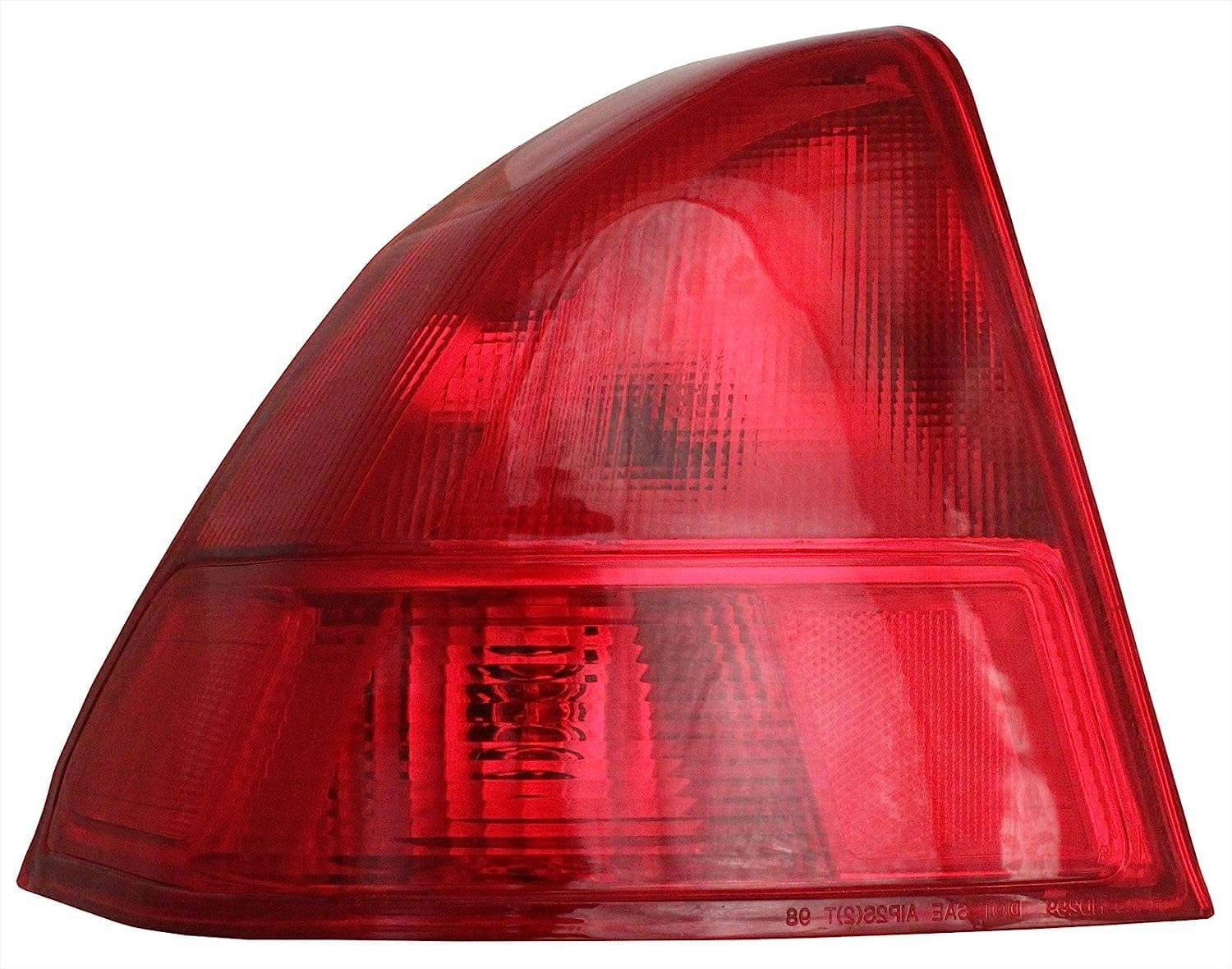 For Honda Civic Rear Brake Taillight Left Side Sedan 01-02 Taillamp
