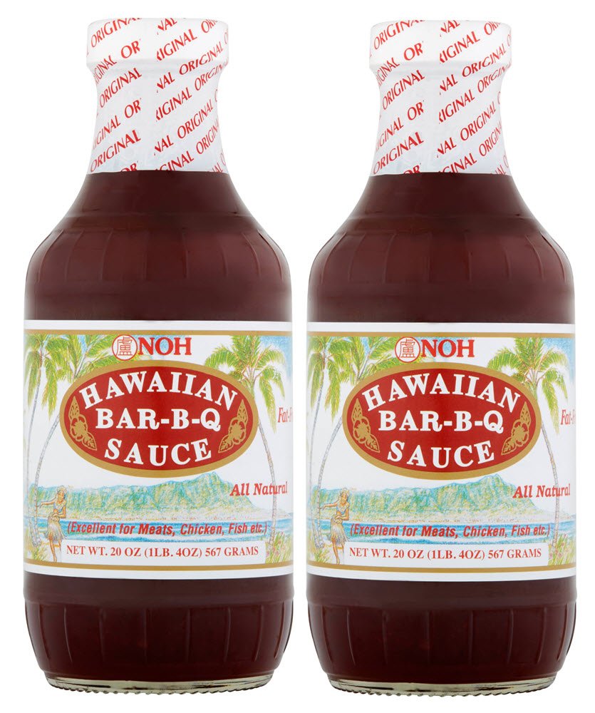 NOH Hawaiian Barbecue Sauce (Original, 20oz (Pack of 2))