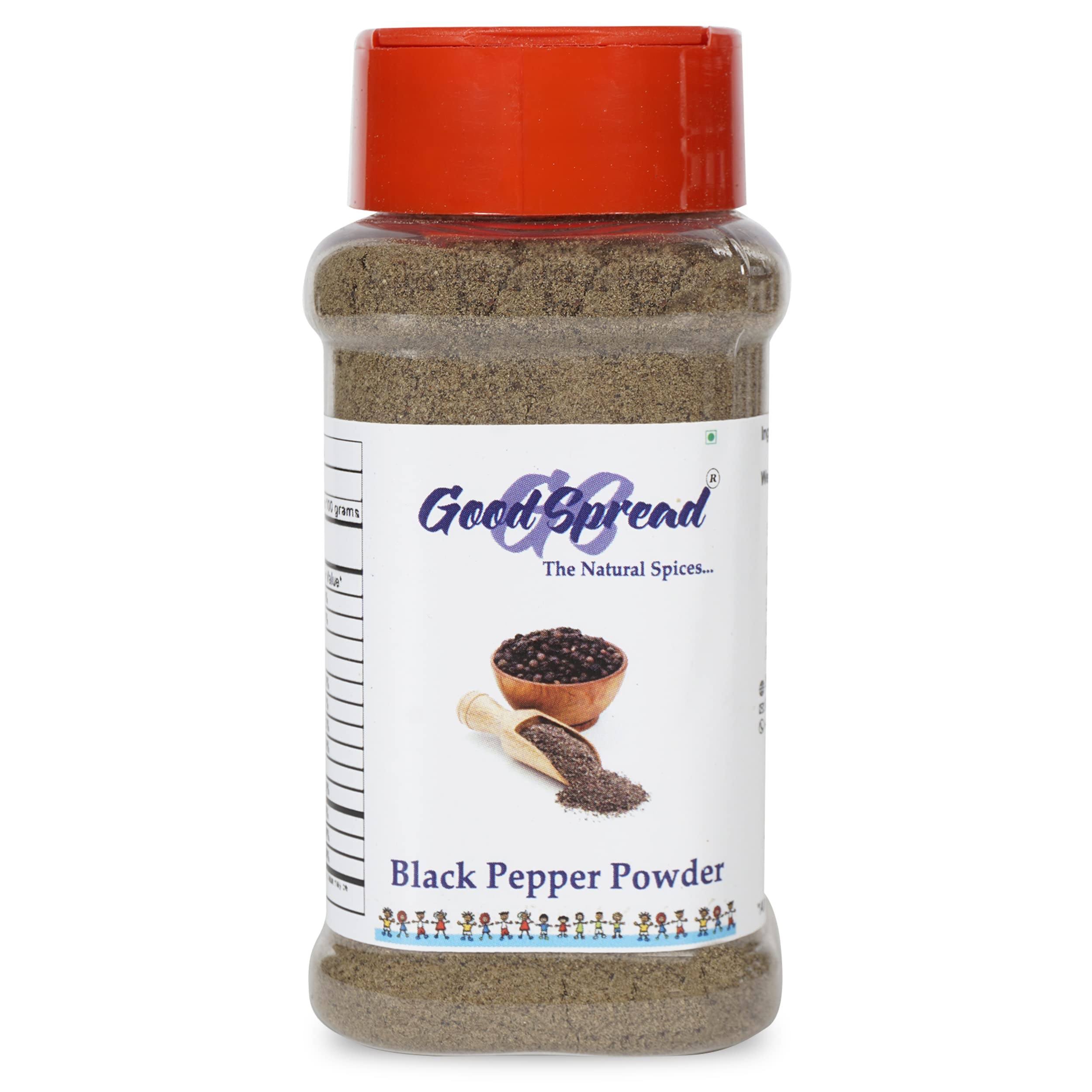 GoodSpread Organic Black Pepper Powder - 200 gm Aromatic, Flavorful & Taste Enhancing Freshly Ground Wayanad Black Pepper Sun-dried, with High Volatile Oil Conten (B09C3YSYV5) Amazon Price History, Amazon Price Tracker