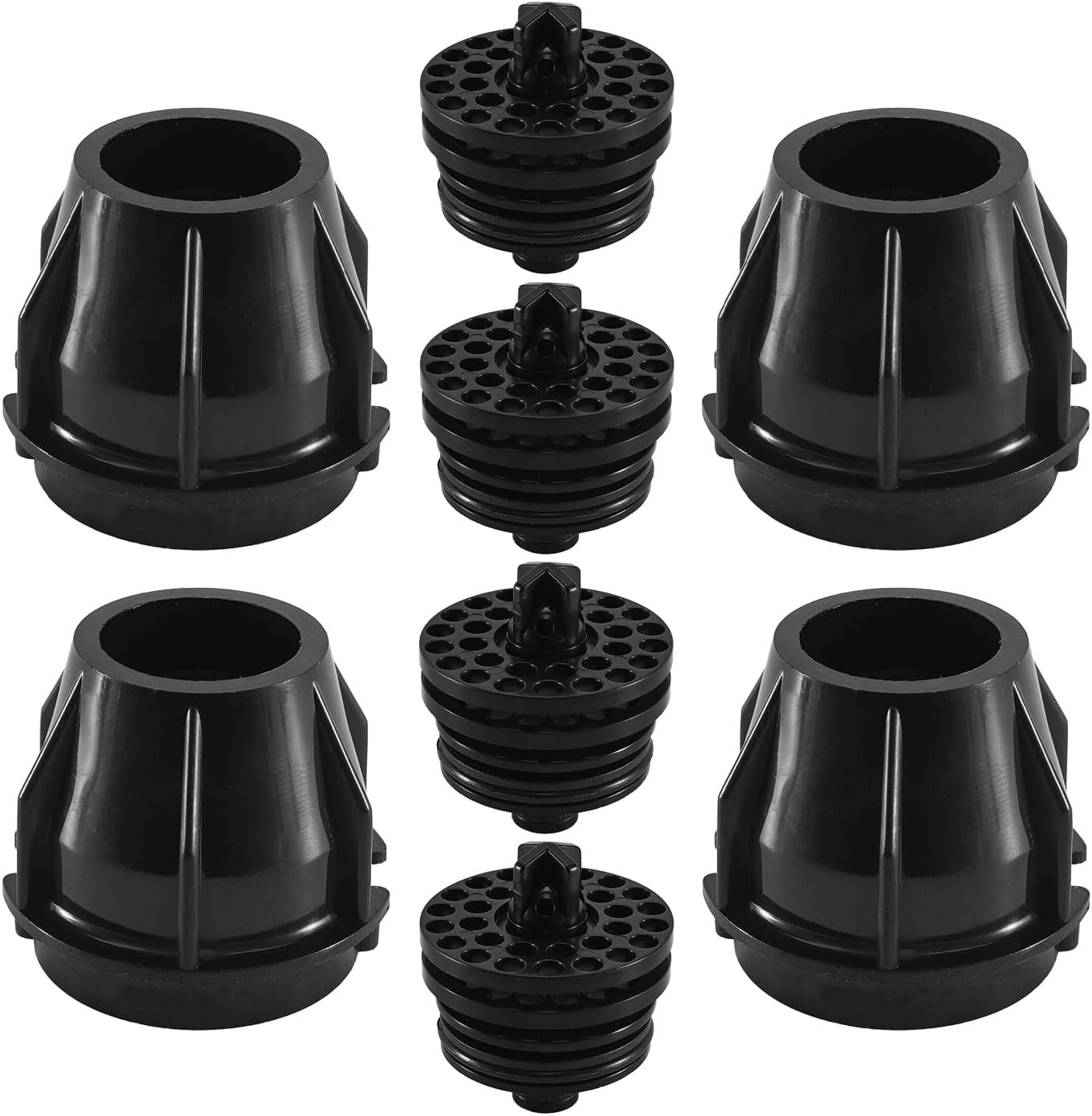 4Pcs UF-1 Nozzle and Diffuser Assembly Fit for Most Cola Machine Models, Beverage Machine Inner Outer Valves Replacement Use Replacing and Repairing Soda Cola Machine Valves
