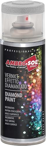 Ambro-Sol V400DIAM1 Émail/Vernis Finitions Spéciales Diamantés, Émail Métallisé 