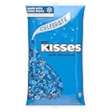 KISSES Milk Chocolate Candy Bulk Bag, 60 oz