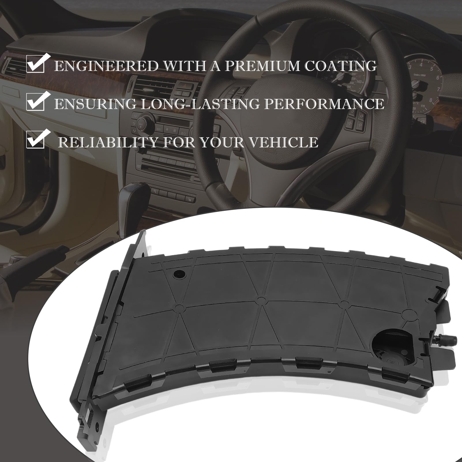 RHD Auto Intrekbare Bekerhouder Trim 51459173468 Voor E90 E91 E92 E93 2005 2012 E90 E91 Bekerhouder