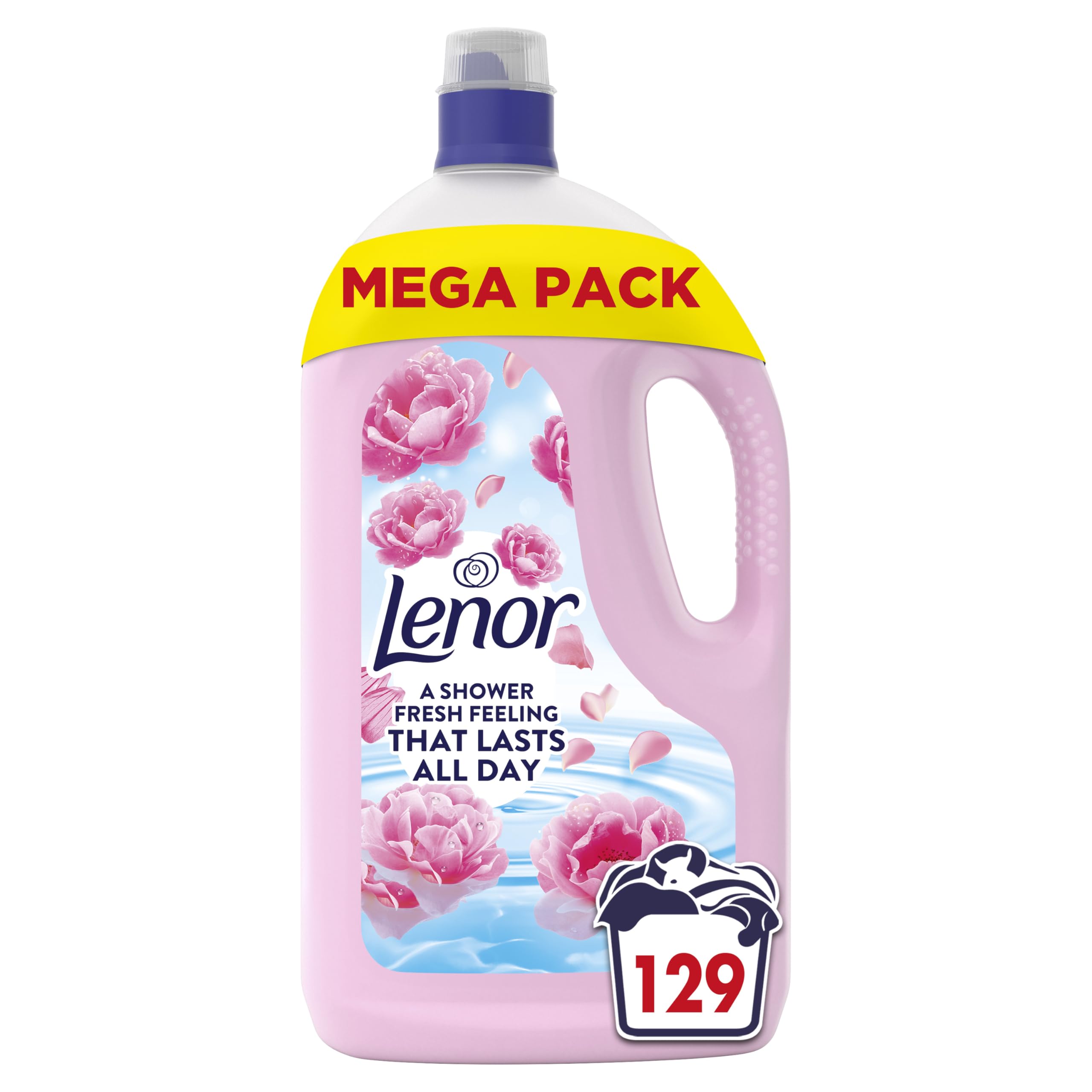 Lenor Fabric Conditioner 129 Washes, Floral Fresh, Long Lasting Freshness that Lasts All Day