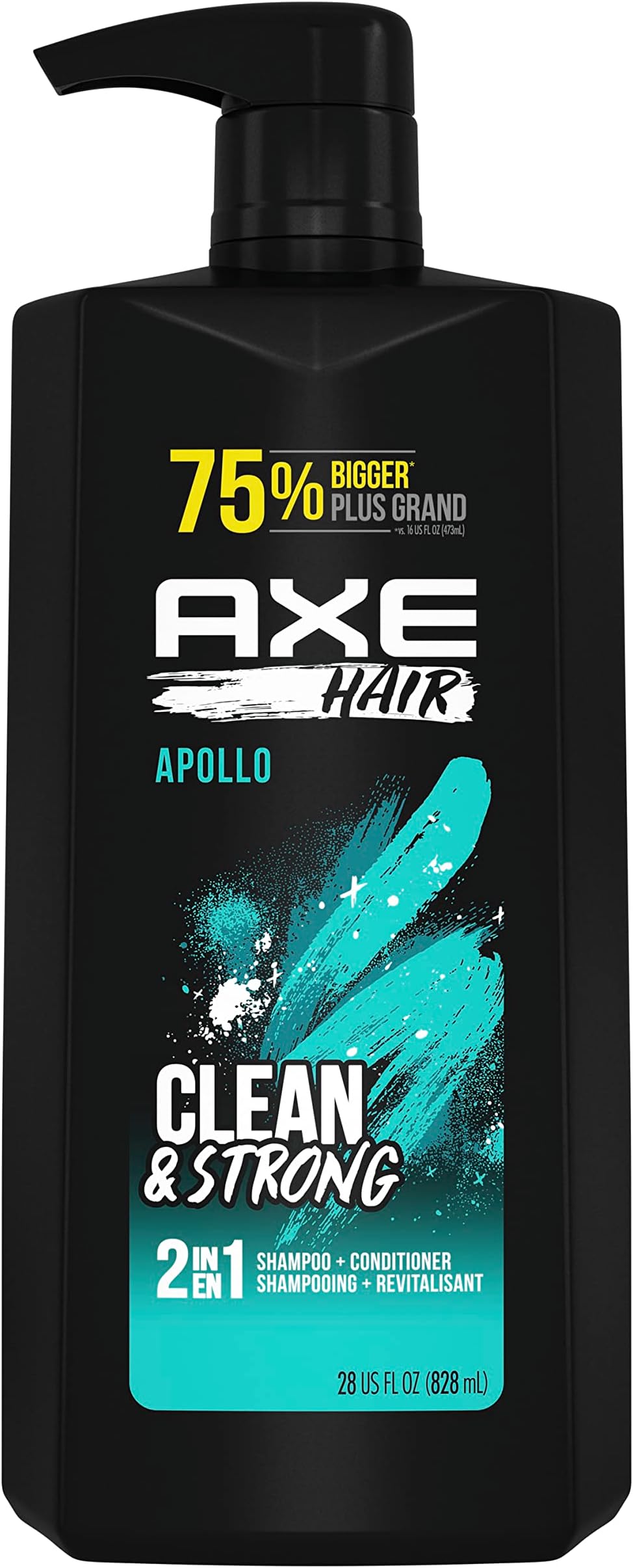 AXE2 in 1 Shampoo and Conditioner Apollo 830ml