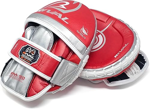 Miniatura 3 de RIVAL Boxing RPM100 - Guantes profesionales de perforación, diseño ergonómico precurvado, correa de muñeca de gancho y bucle en ángulo y forro