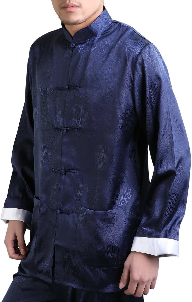 Men's Enter the Dragon Chinese Clothing Shirt with Free Matching Pants