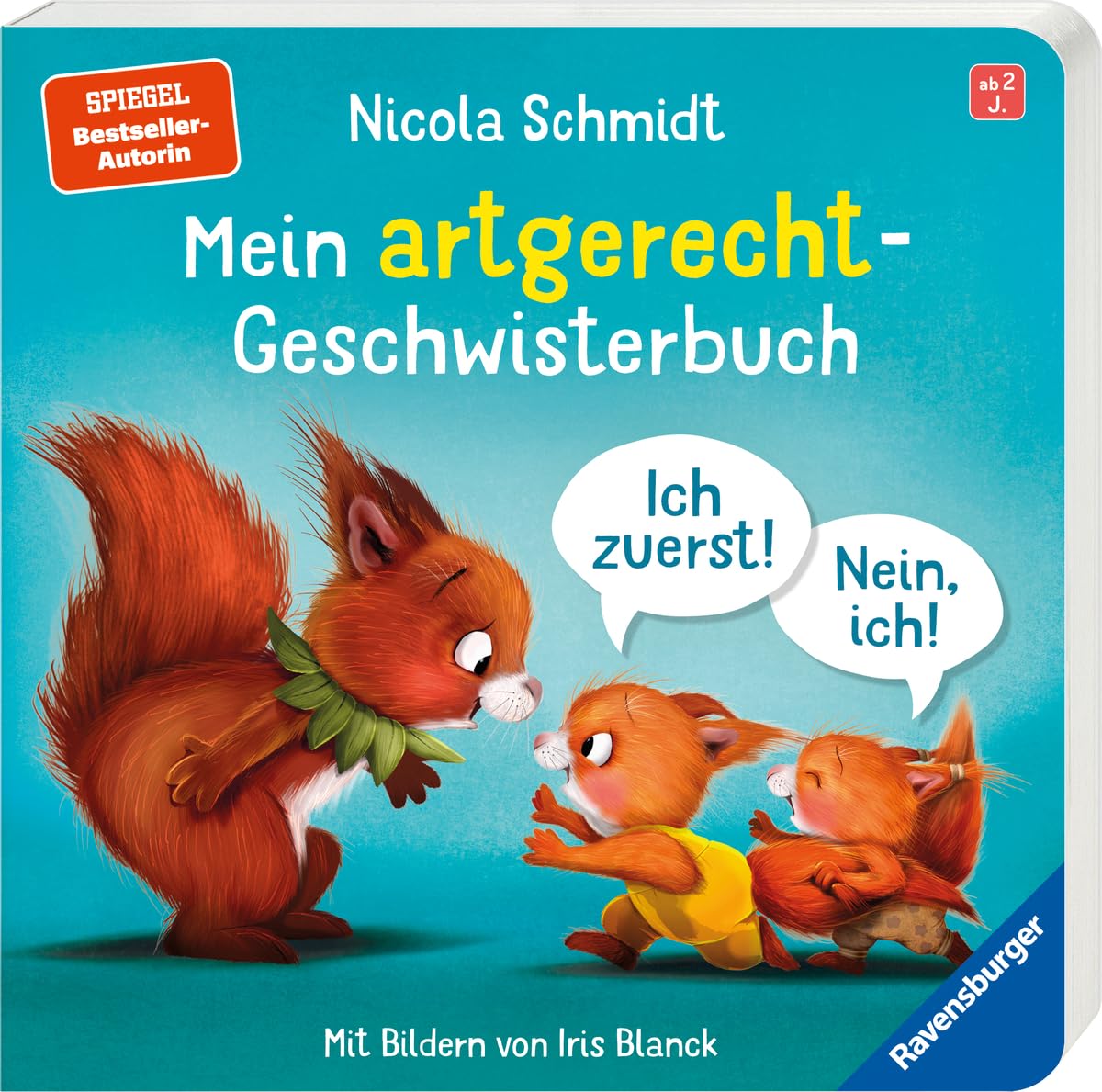 Nicola Schmidt Pappbilderbuch Geschwisterbuch Vincent und Sophia, mit Tipps zur Konfliktlösung