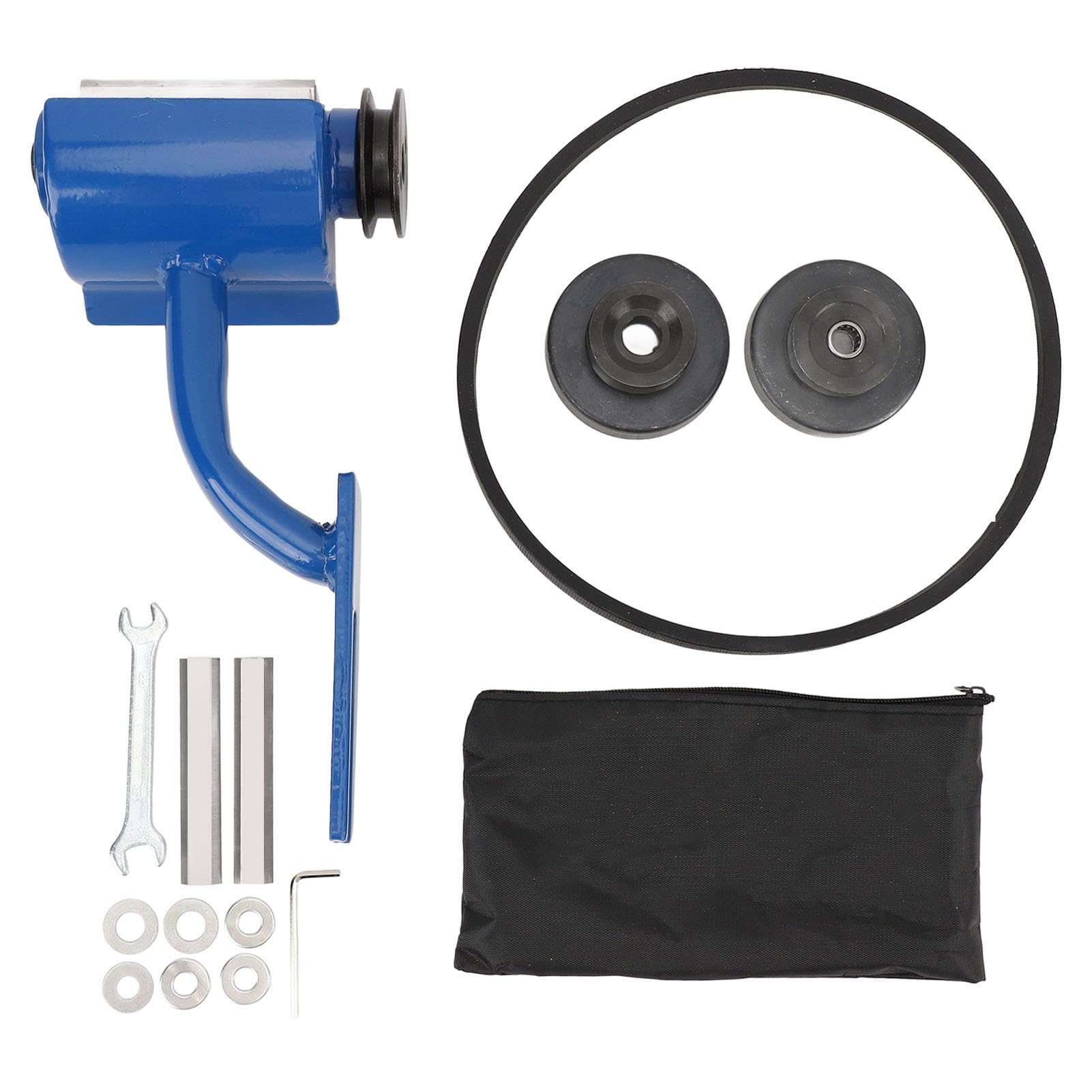 Pelador de Madera, Descortezado, Accesorio para Motosierra, Accesorio Multifuncional para Descortezado de Motosierra con 2 Cuchillas de Repuesto, Carpintería, Herramienta Manual para de