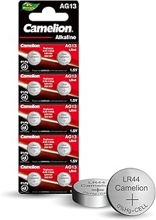 10pcs Camelion AG13 1.5 Volt Alkaline Button Cell Battery Fast USA Ship