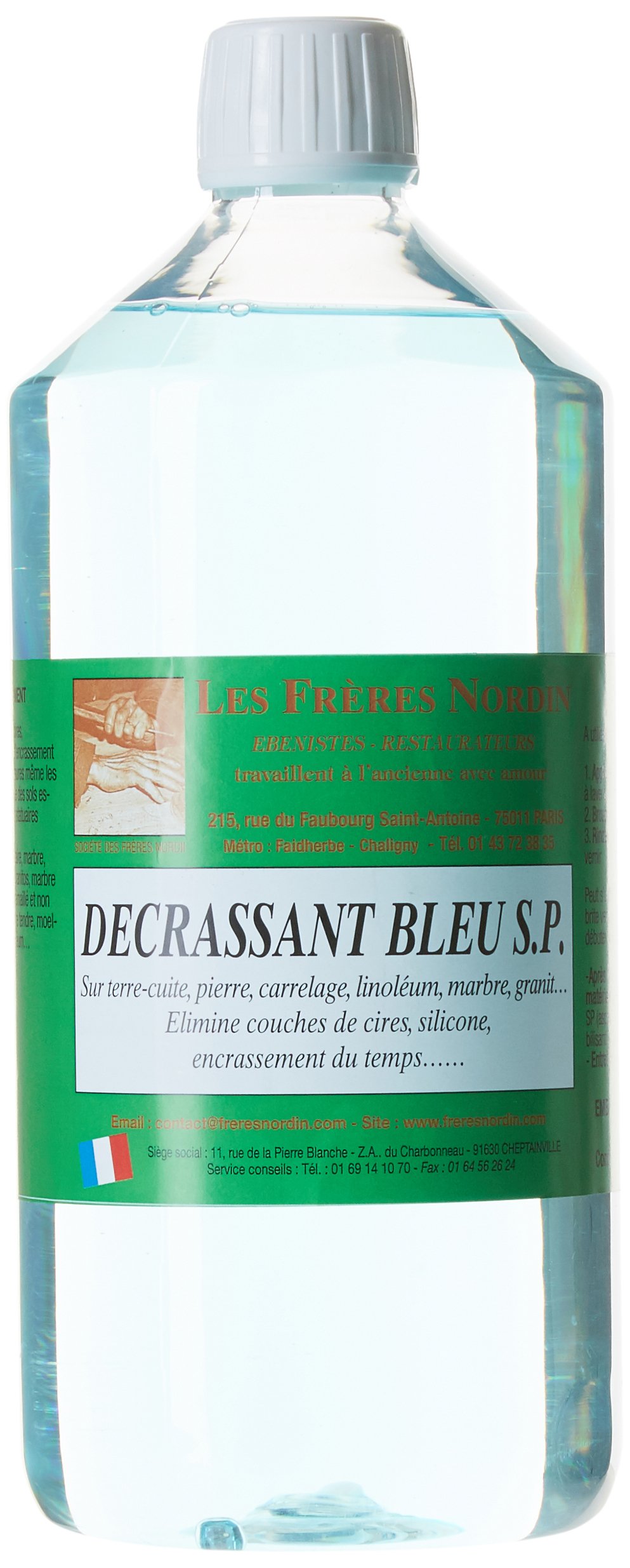 Les Frères Nordin 954503 Décrassant SP cire Bleu