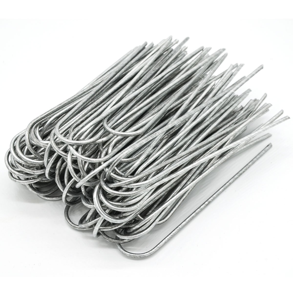 Cambrette Zincate 17x30mm - 100 Pezzi, Acciaio Zincato, Per Recinzioni E Tende - Foto 8