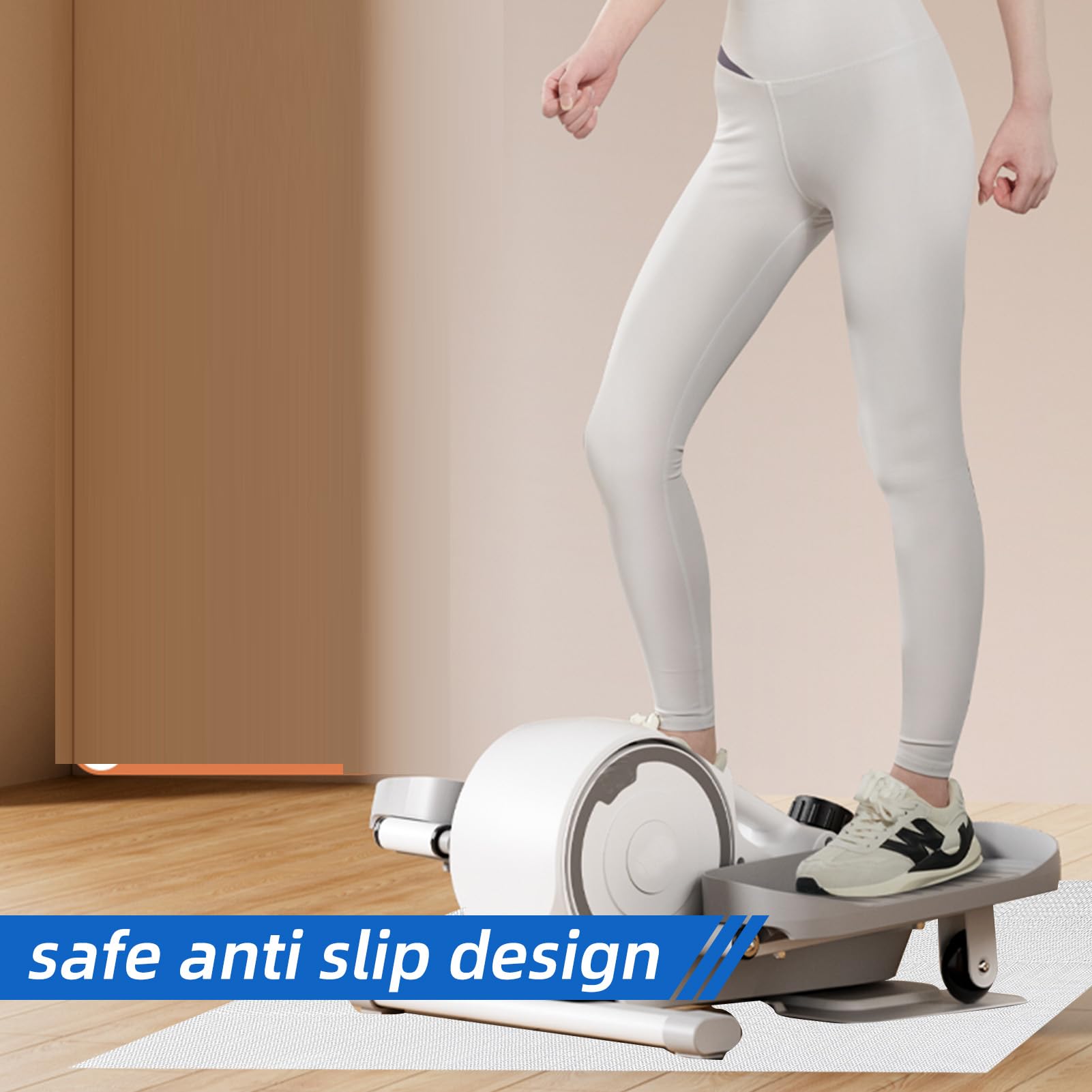 NICENEEDED Alfombrilla Antideslizante para Máquina de Ejercicios de Piernas Ellipse, Esterilla para Equipo de Ejercicio