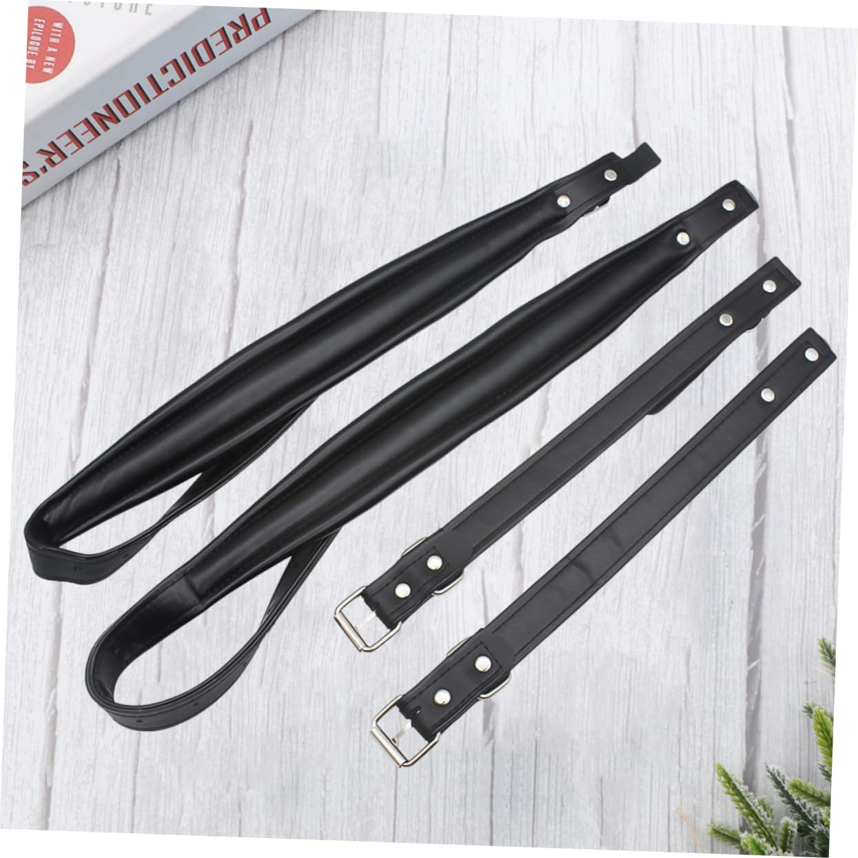 CORHAD Universal Accordion Shoulder Belt 60-120 Bass Accordion Comfortable Pu Sponge Core Straps