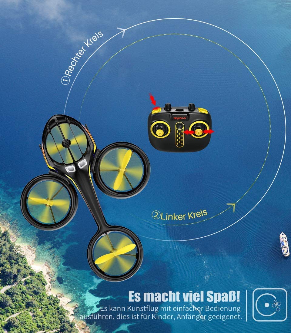SYMA RC helikopter zdalnie sterowany, helikopter, 3,5 kanału 2,4 GHz LED, żyroskop, zabawka, samolot, prezent dla dzieci