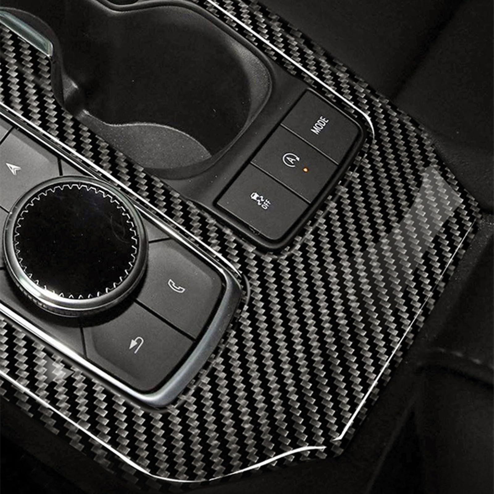 Konsole Schaltkasten Rahmen Abdeckung für Cadillac XT4 2018 2019-2022 Schwarz