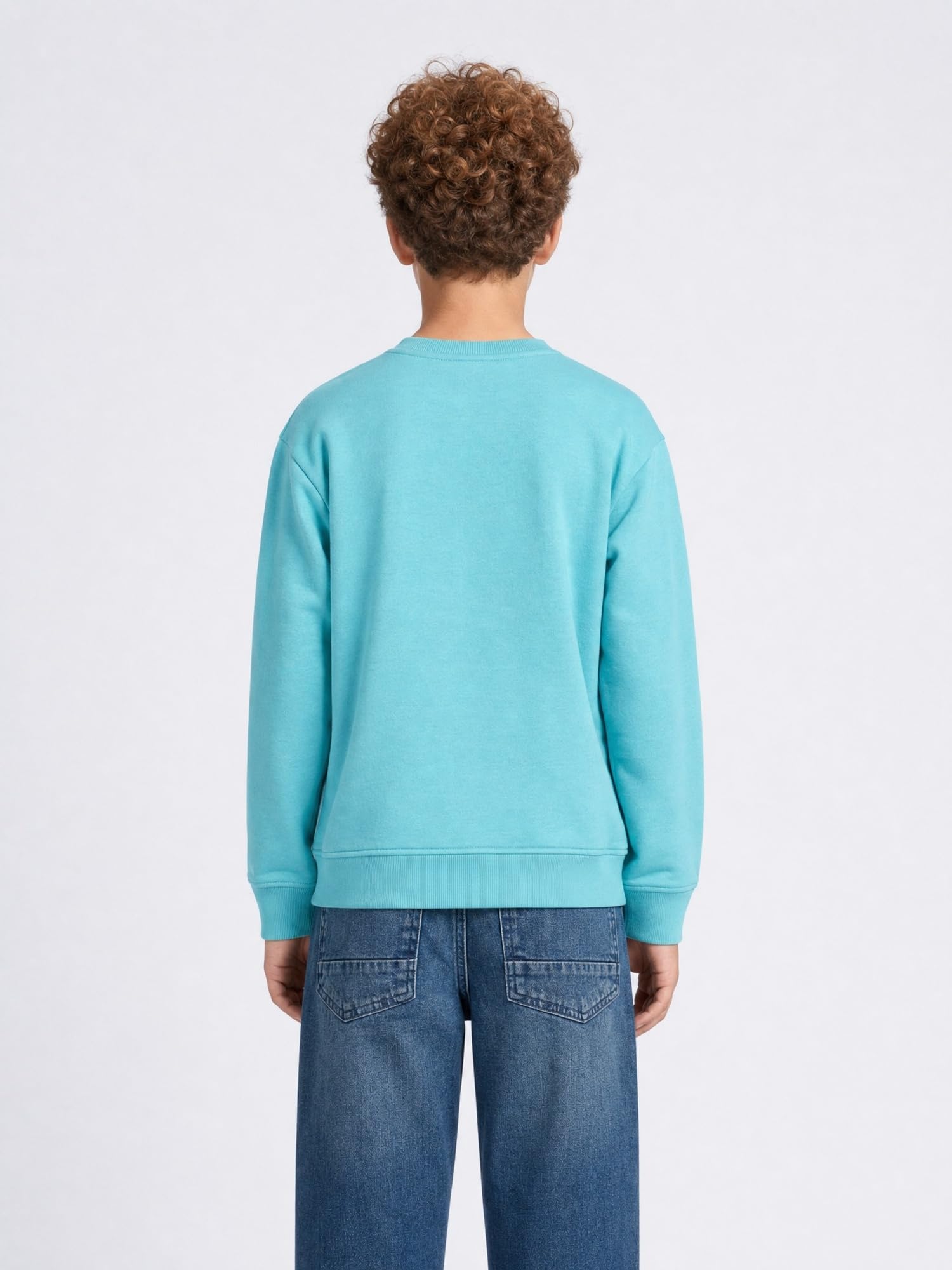 Petrol Boys Sweater Round Neck Maglia di Tuta Bambini e Ragazzi (Pacco da 1)