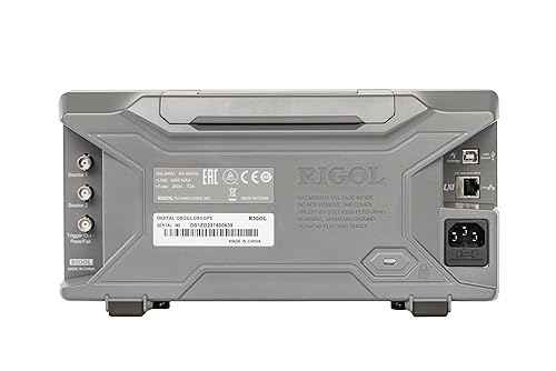 Miniatura 8 de RIGOL Osciloscopio digital DS1074Z Plus, 4 canales, 70MHz, 1Gsas, 24Mpts, 30000wfmss