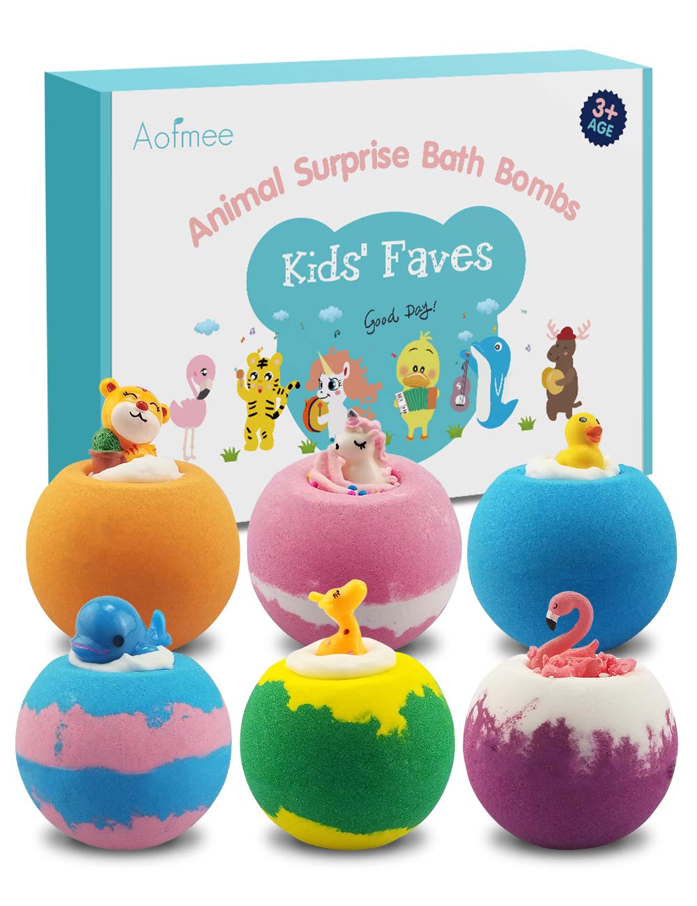 Bombe de Bain, Boules Effervescentes Avec Jouet, Boule de Bain Enfant, Boule de Bain Enfant Effervescent, Bombe de Bain Coffret Bain, Anniversaire Noël Halloween Cadeaux pour Filles, Garçons
