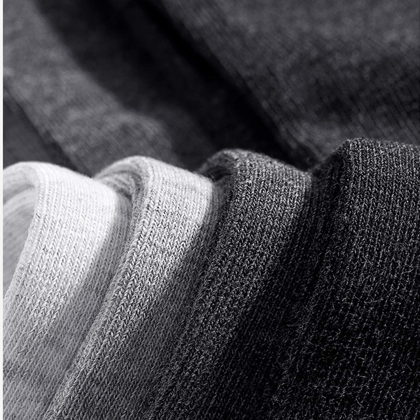 HHX YONLEE Crew Socks for Men & Women – Size 6-9 10-13, Soft Cotton Blend, Seamless Toe, Breathable Unisex Mid-Calf Socks - Image 2