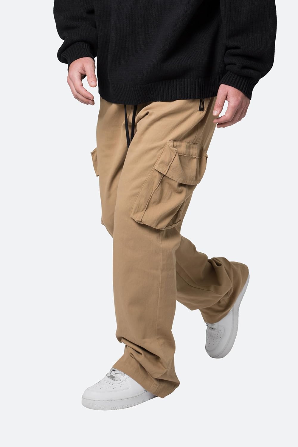 mnml Men's Drawcord Flare Cargo Pants - Image 4