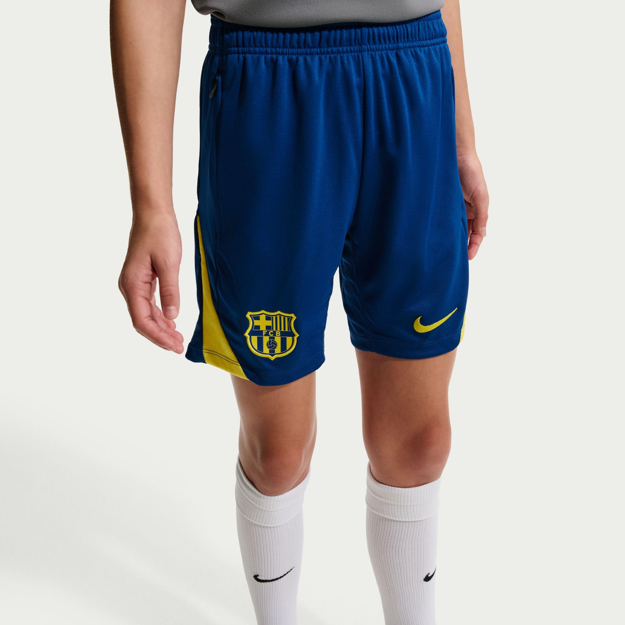Nike - FCB Y Nk DF Strk Short Kz Se, Shorts da Calcio Bambini e Ragazzi