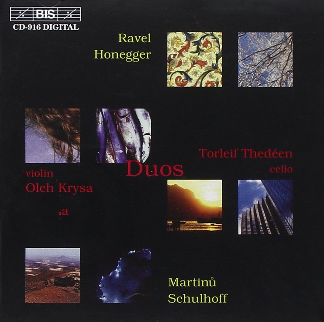 Ravel/Martinu/Honegger/Schulhoff
