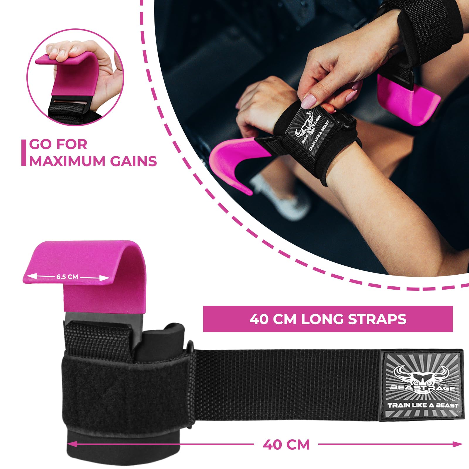 Cinghie Da Caviglia Per Palestra | Imbottite E Regolabili | Uomo E Donna | Nero - Foto 6