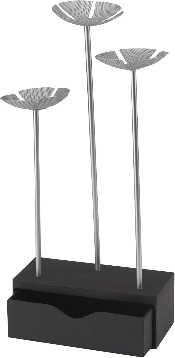 Umbra Daisybox Wood and Metal Jewelry Stand with Drawer Clothing, Shoes & Jewelry