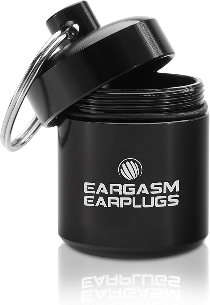 Eargasm Earplugs Carrying Case Great for Earplugs and Pills