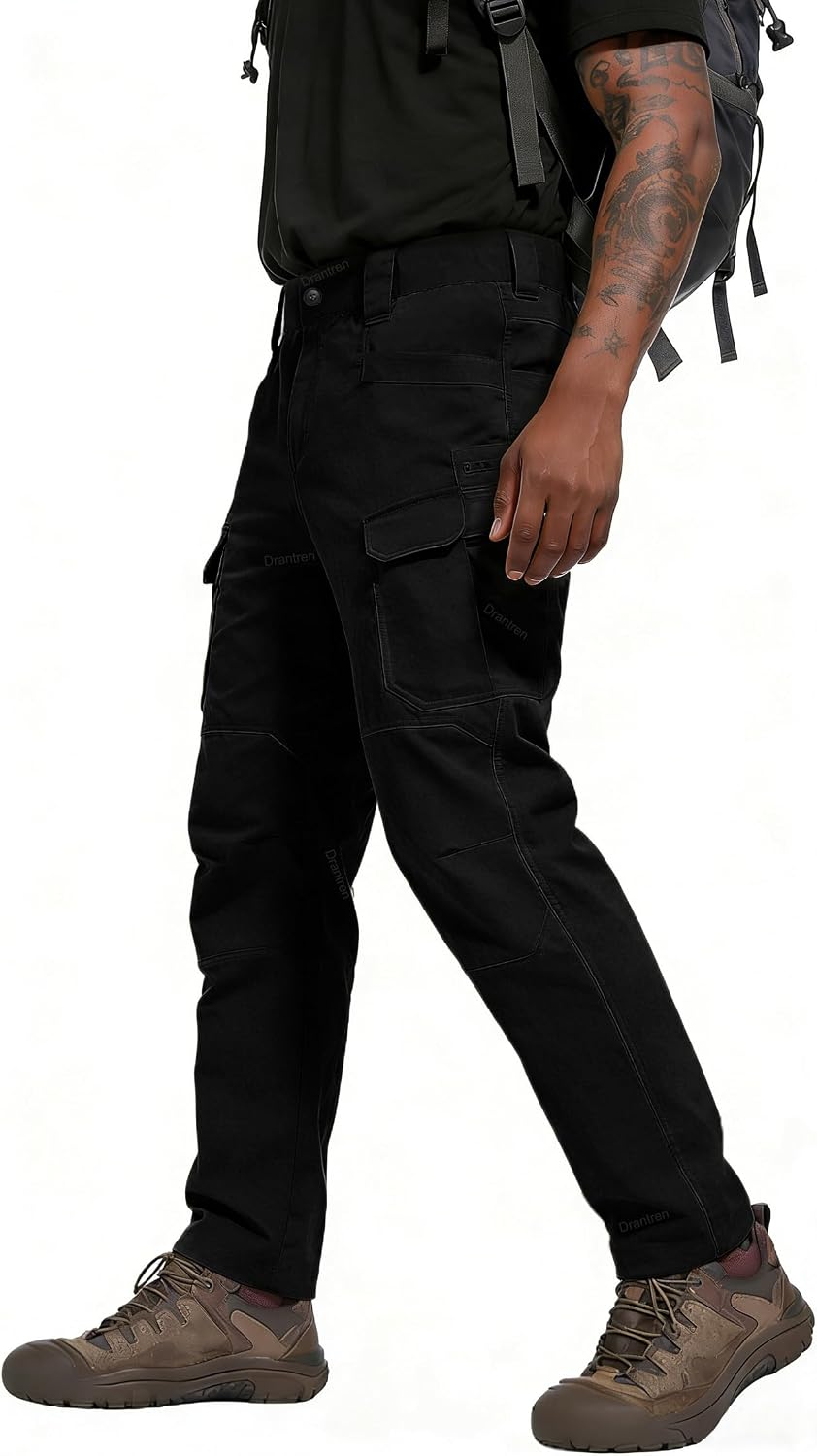 Cargo Pants for Men Ripstop Hiking Work Pants Multi Pockets Lightweight Outdoor Tactical Pants