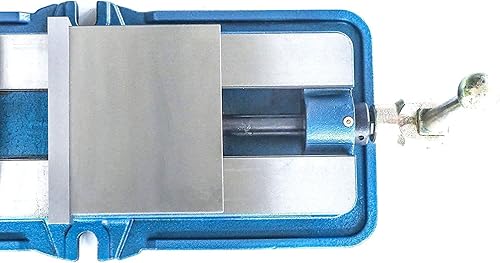 Miniatura 6 de HFS (R) Tornillo giratorio de bloqueo de la fresadora de 6 pulgadas sin base, prensa de taladro de ancho de mordaza, máquina de perforación de