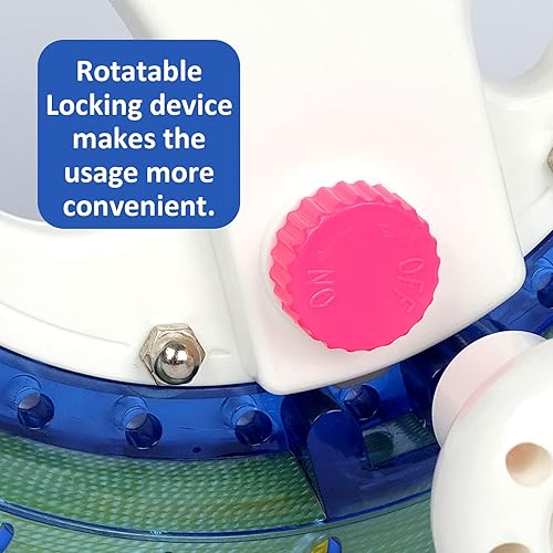 Miniatura 4 de Simxkai Carrete de cuerda de cometa, carrete de cuerda, enrollador de línea, viene con cerradura