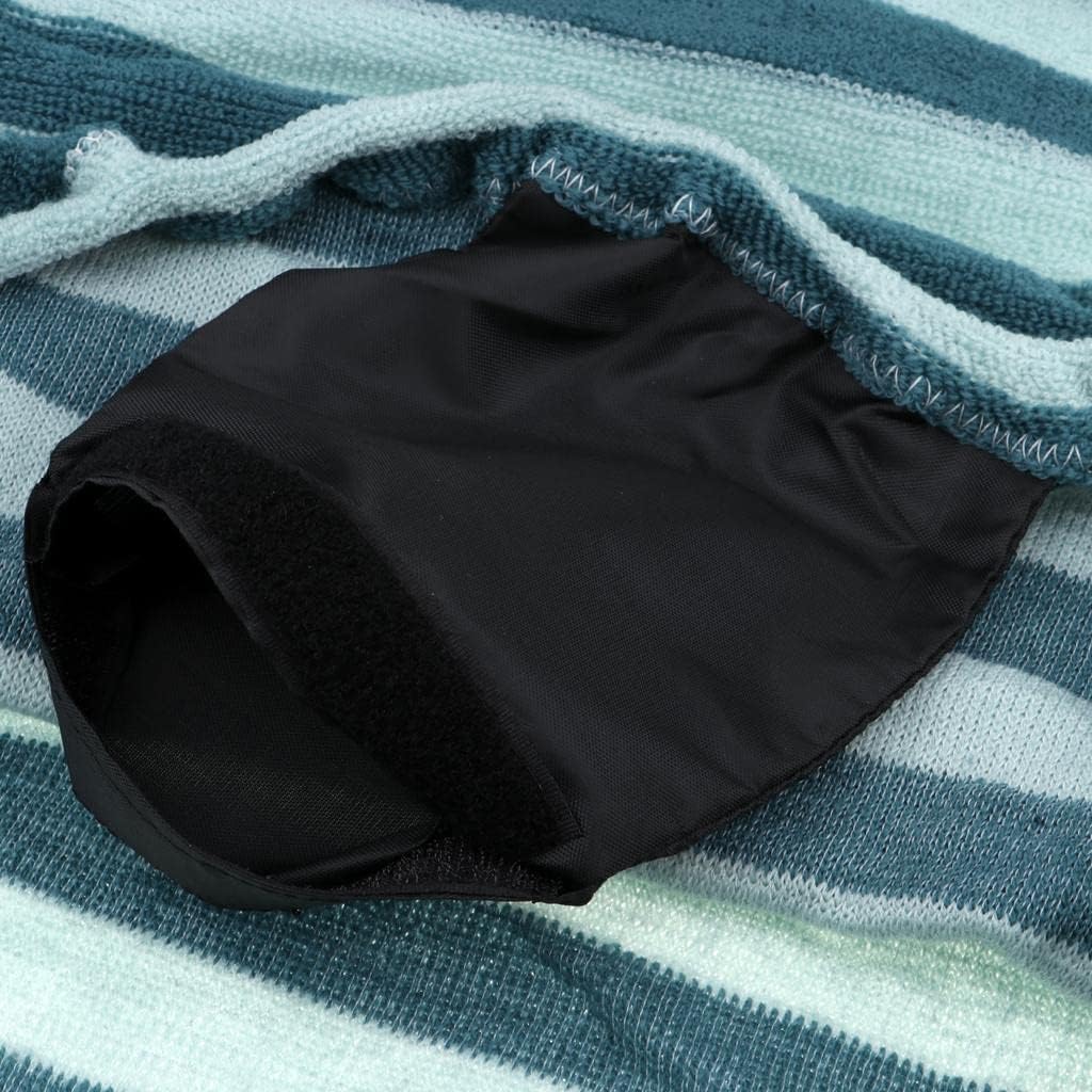 Weight Surfboard Sock ive Bag - Green Stripe, Adjustable Drawstring, Padded Nose or - Suitable for Surfboard, Shortboard, Funboard, and More - 6.8ft - 8.2ft