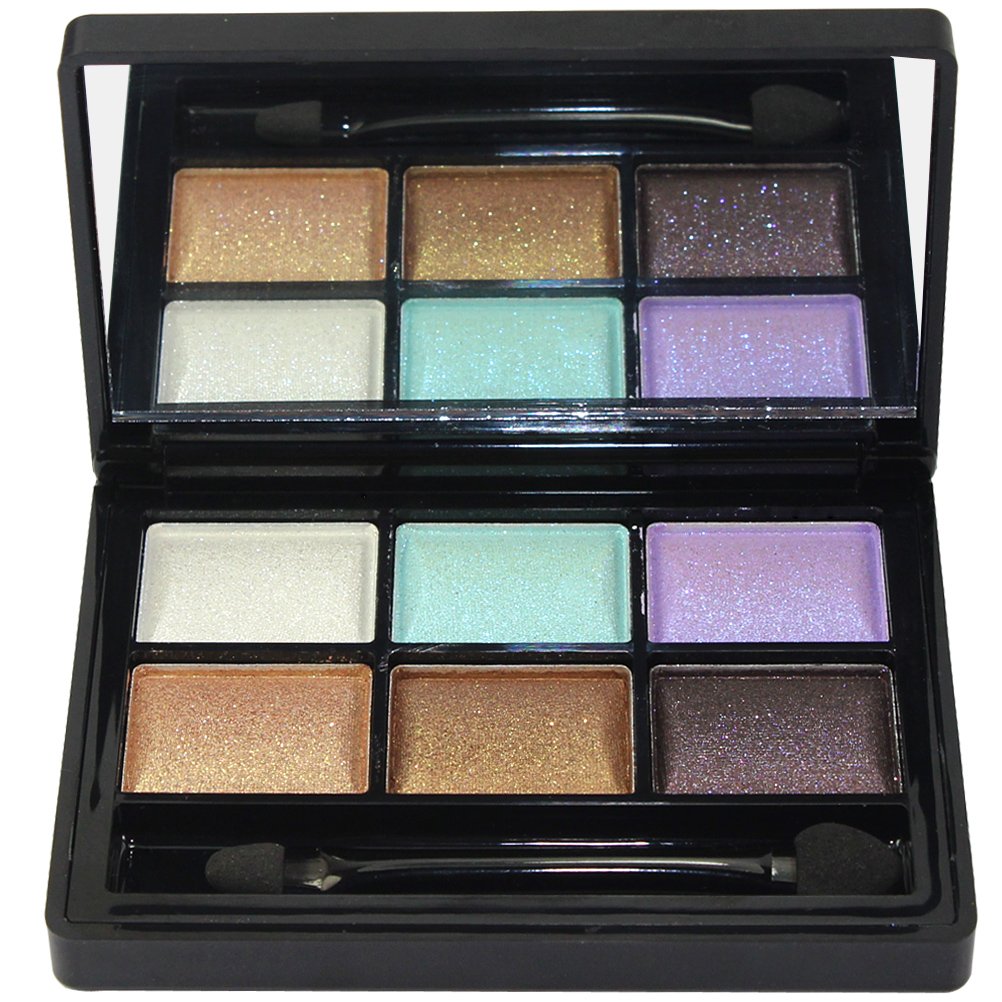 C.B.I Colorbox Bright Light Eye Shadow Palette 6 Colors