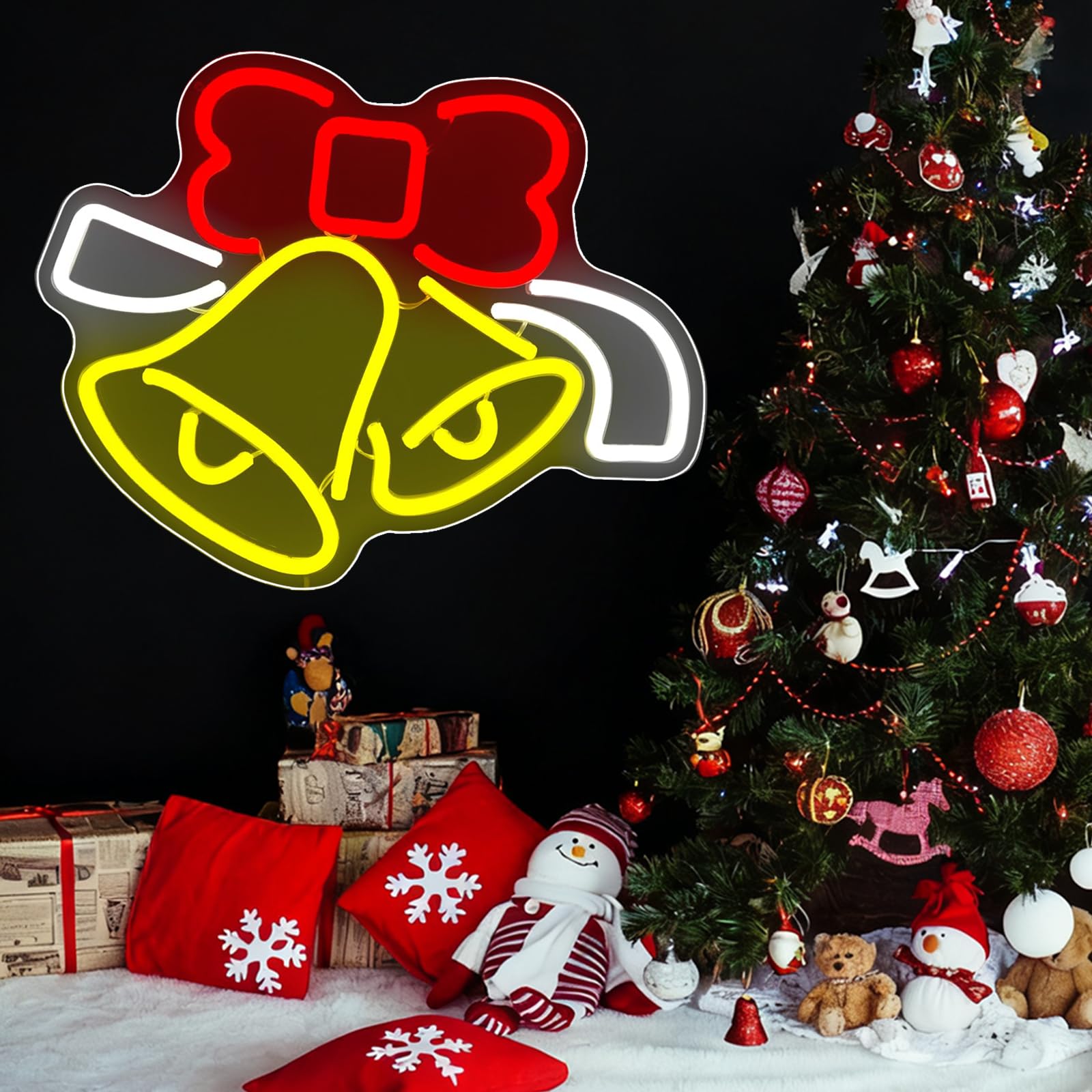 Amazon.co.jp: bumxca クリスマスネオンサイン メリークリスマスLED