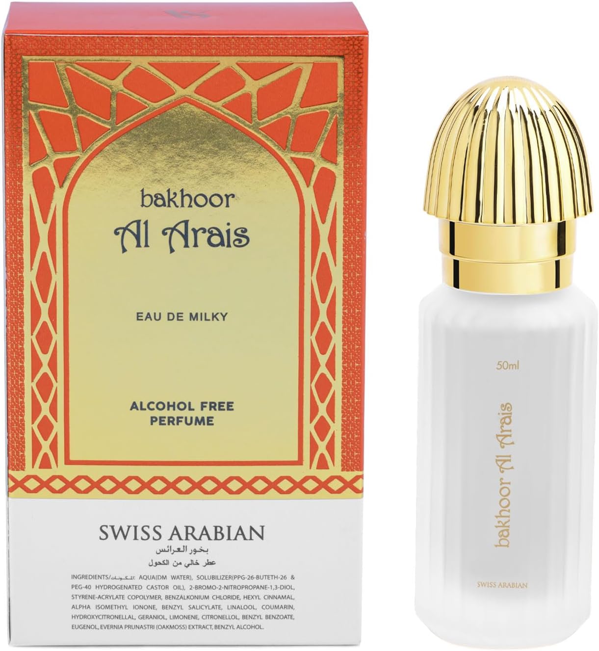 Bakhoor Al Arais Eau De Milky 50ml