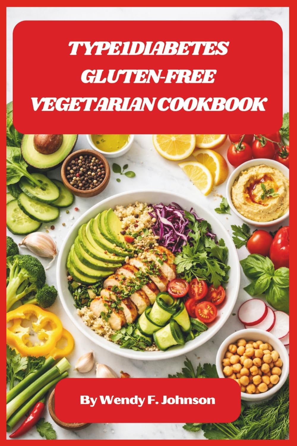 Type1Diabetes Gluten‑Free Vegetarian Cookbook: Delicious Plant-Based Meals to Manage Blood Sugar and Boost Energy