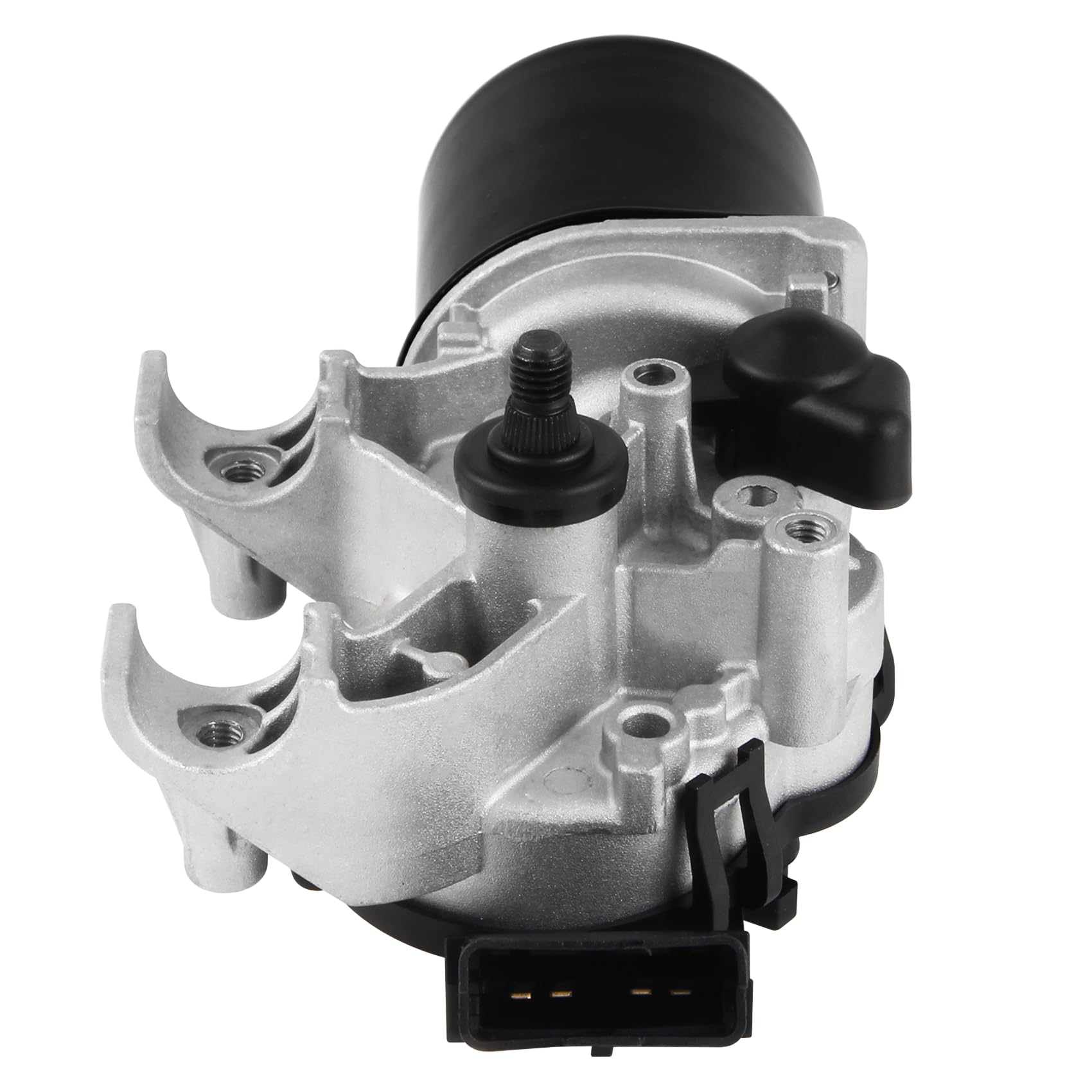 DOCAS Motor de limpiaparabrisas delantero 7701061590 8200268931 compatible con Renault Clio III BR0/1 Clio III Grandtour KR0/1 CLIO III Kasten SB 2005-2014