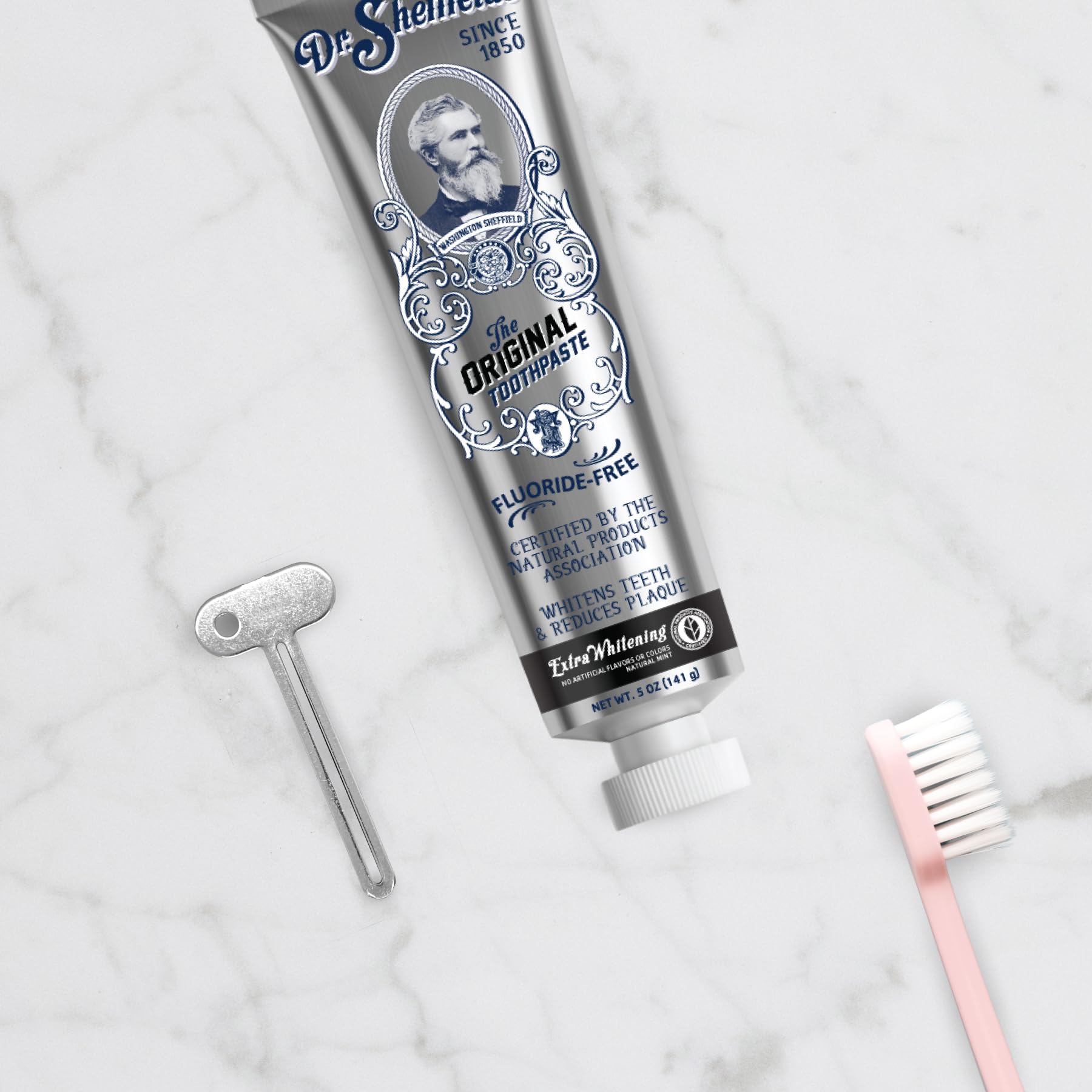 Amazon.com: Dr. Sheffield's Stainless Steel Toothpaste Tube