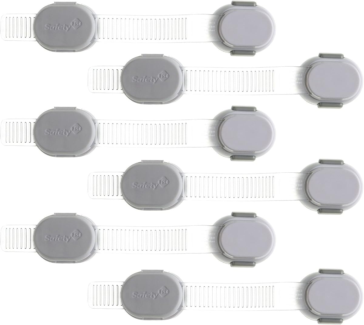 Safety 1st Adjustable Custom Fit All Purpose Strap - 6 Count