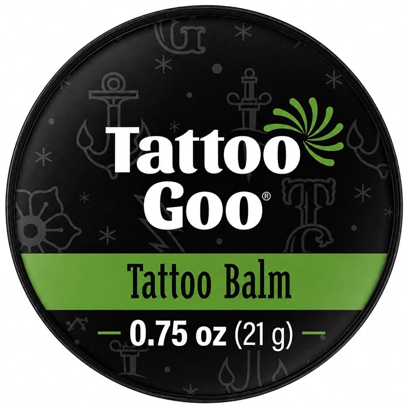 Bálsamo para cuidados pós-tatuagem Tattoo Goo com óleo de oliva e cera de abelha, 21 g