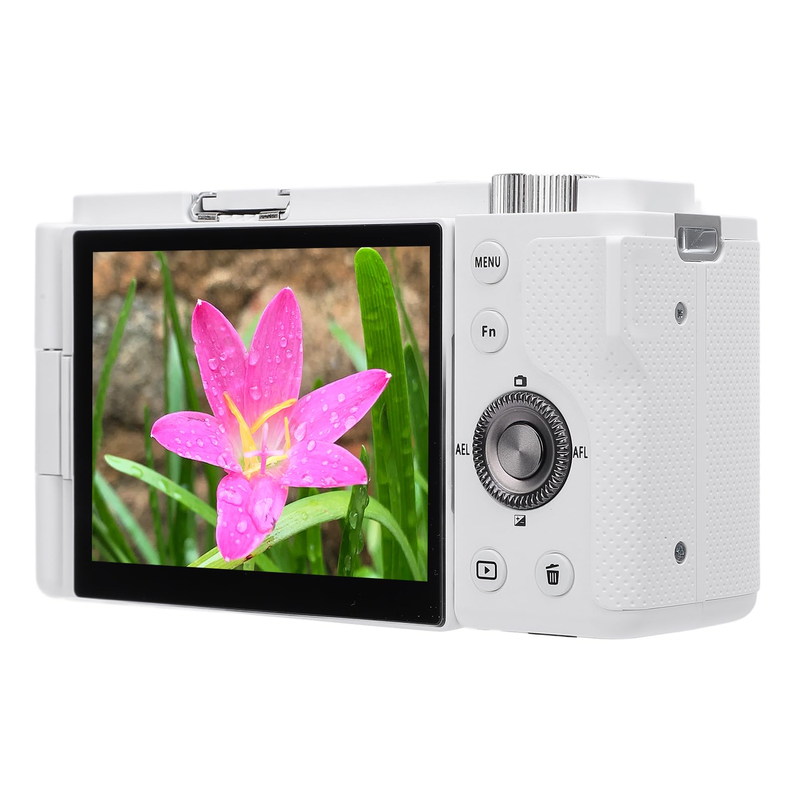 Appareil Photo Numérique Compact 5K 64MP, Zoom 12X, écran Tactile 3,2 Pouces, Anti-secousse, pour Diffusion en Direct, Mariages, Voyages