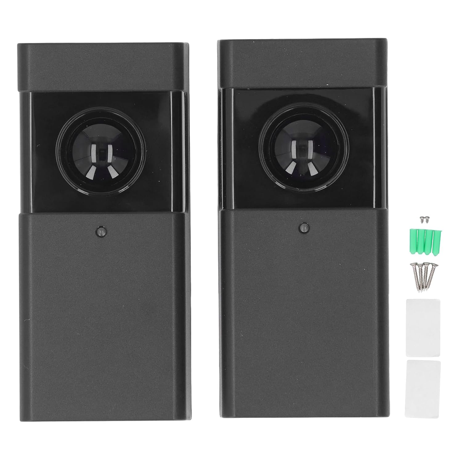 Automatic Sliding Gate Opener, Garage Door Sensor Replacement with 100ft Sensor Range, IP44, Photoelectric Beam Sensor, Infrared Sensor Set for Gate Opener