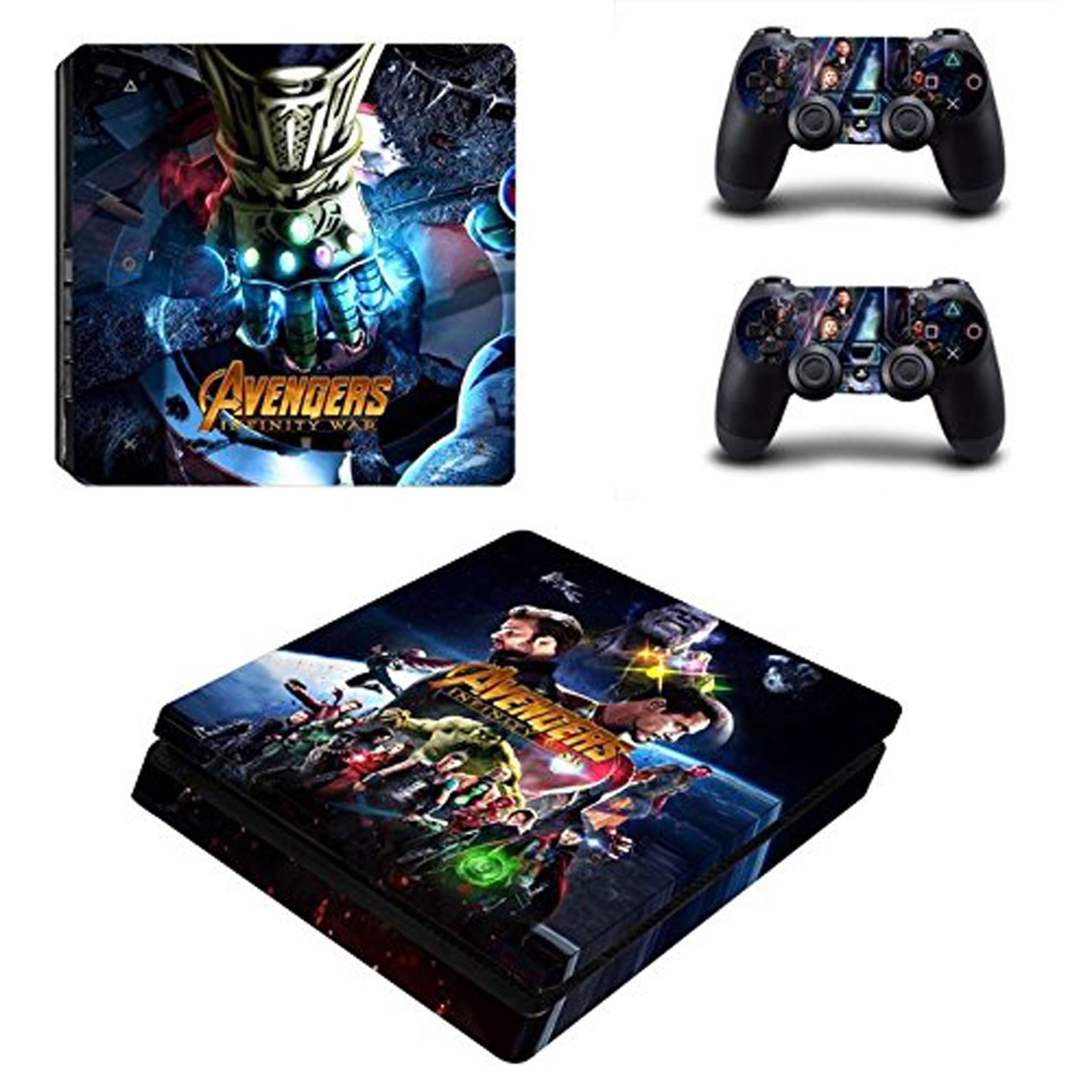 Elton The Avengers Infinity War Hero Theme 3M Skin Sticker Cover for PS4 Slim Console and Controllers [video game] (B07D3W55YZ) Amazon Price History, Amazon Price Tracker
