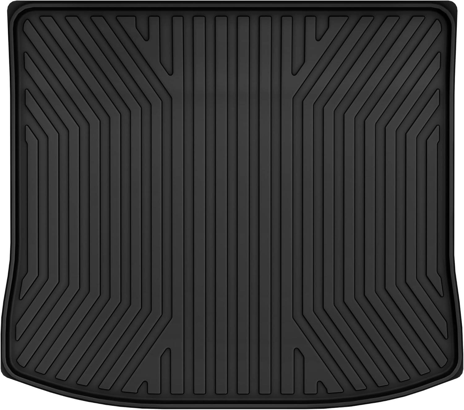 OEDRO Cargo Mat Fit for 2015-2025 Ford Edge, TPE Custom Fit All Weather Protection Edge Cargo Trunk Liner, Black OEDRO Cargo Mat Fit for 2015-2025 Ford Edge, TPE Custom Fit All Weather Protection Edge Cargo Trunk Liner, Black