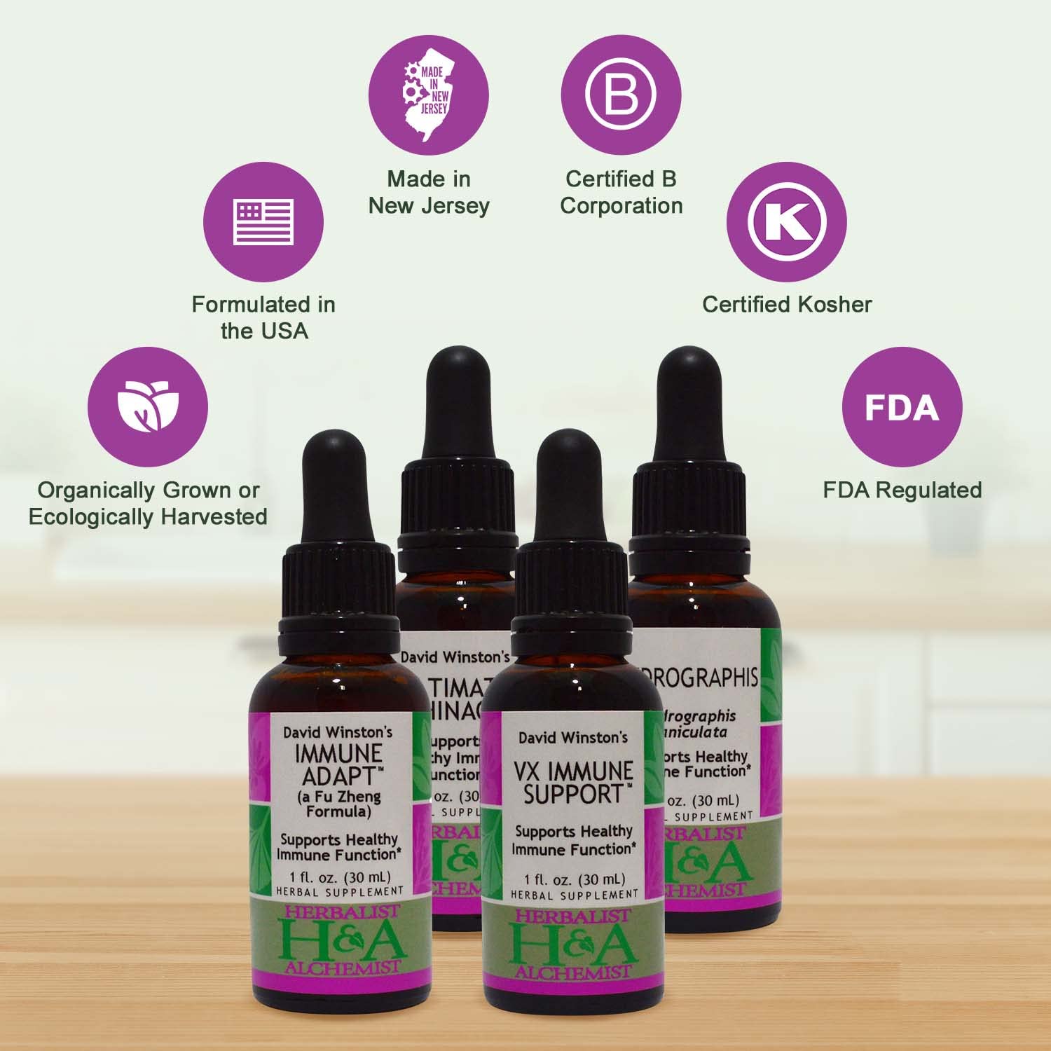 Amazon.com: Herbalist & Alchemist David Winston's Immune Support